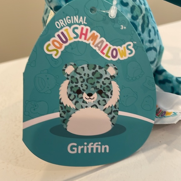 NWT 3.5” Griffin the Saber-tooth Tiger Squishmallow Clip - Picture 4 of 5